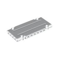 Lego Technic Bricks 6x White 5x11 Studless Flat Panels Parts - 6004135 64782 NEW