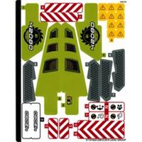 Lego Technic 42080 Forest Machine Sticker Sheet Decals Logo NEW