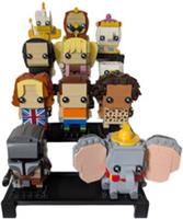 Black Tiered Display Stand for LEGO Brickheadz - Multiple Options Please Choose?