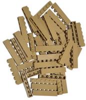 Delo Toys Not LEGO 1x6 Brick x 100 Medium Nougat (may not match LEGO Colour)