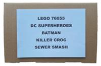 BRAND NEW WITHOUT BOX - LEGO 76055 DC SUPERHEROES BATMAN KILLER CROC SEWER SMASH