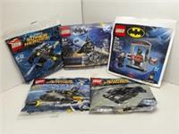 LEGO DC Batman polybags selection B | 5 different sets | New | Ideal for parties