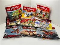LEGO Ninjago polybags | 9 different sets | New & Sealed | Ideal for parties