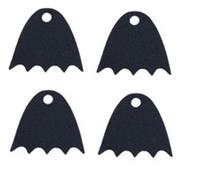 4 x Genuine LEGO Batman Capes Single Top Hole Spongy Fabric Batman 25514 NEW