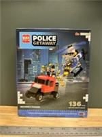 Block Tech Police Getaway 136 Pieces