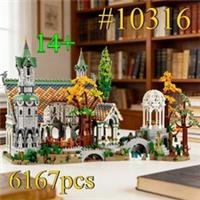 Lord of the Rings: Rivendell (10316) 6167PCS Building Blocks w/ 15 Figures | MOC