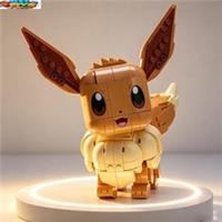 New Technical Building Block Bricks Eevee Action Figure Set Toy & Gift For Kid