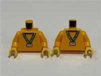 2x Lego Sunflower Minifigure torso BAM (NX8)