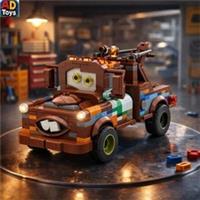 Cars Tow Mater Building Blocks 413PCS DIY Model Kit Toy Gift Kids Toy New Sealed