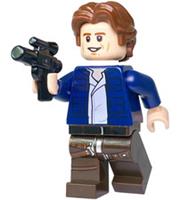GENUINE LEGO STAR WARS HAN SOLO MINIFIGURE BRAND NEW!
