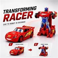 2-in-1 Deform Robot Race Car Toy  Speed Champions Lightning McQueen 77255