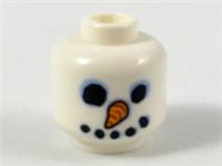 Lego Snowman Head For Minifigure Xmas Christmas Advent