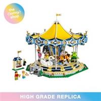 10257 MOC Static Carousel 6 Mini Figures Building Blocks Creator Expert 2670pcs
