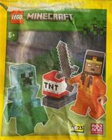 LEGO Minecraft Hero with Charged Creeper and TNT Launcher 662406