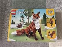 LEGO Creator Forest Animals Red Fox (31154) 3-in-1 Building Kit SEALED (NEW)