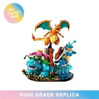 72153 MOC Venusaur, Charizard and Blastoise Building Blocks Pokmon 6838pcs