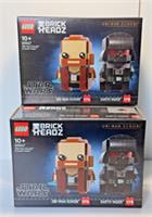 LEGO BRICKHEADZ STAR WARS - OBI-WAN AND DARTH VADER: 40547 - New/Sealed/Tracking