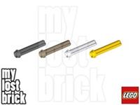 LEGO - Part 6587 / 13670 - Technic Axle 3L with Stud (SINGLE) +NEW+SELECT COLOUR