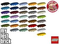 LEGO - Part 61678 - Slopes Curved 4x1 No Studs + NEW + SELECT COLOUR / QUANTITY