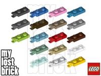 LEGO - Part 63868 - Plates 1x2 with Clip on End + NEW + SELECT COLOUR / QUANTITY
