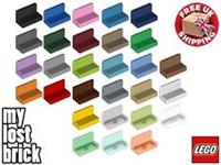 LEGO - Part 4865 - Panels 1x2x1 Round Corners + NEW + SELECT COLOUR / QUANTITY