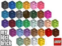 LEGO - Part 87087 - NEW LEGO Bricks 1x1 with 1 Side Stud +NEW +SELECT COLOUR/QTY