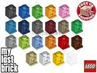 LEGO - Part 4070 - Bricks 1x1 with Headlight + NEW + SELECT COLOUR / QUANTITY
