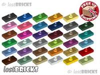 LEGO - Part 15573 - Plates 1x2 with 1 Stud + NEW + SELECT COLOUR / QUANTITY