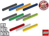 LEGO - Part 3895 - Technic Bricks 1x12 with Holes +NEW +SELECT COLOUR / QUANTITY