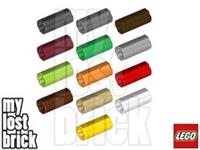 LEGO - Part 6538 - Technic Axle Connectors 2L + NEW + SELECT COLOUR / QUANTITY