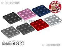 LEGO - Part 11212 - Plates 3x3 + NEW + SELECT COLOUR / QUANTITY +