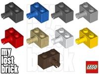LEGO - Part 2458 - Bricks 1x2 with Pin (SINGLE) + NEW + SELECT COLOUR / QUANTITY