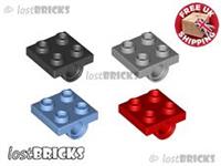 LEGO - Part 2817 - Plates 2x2 Modified with Pin Holes + NEW +SELECT COLOUR / QTY