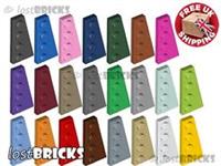 LEGO - Part 41769 - Wedge Plates 4x2 Right + NEW + SELECT COLOUR / QUANTITY
