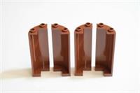 Lego 30987 Cylinder Panel 2x2x5 with Cutout Select Colour Pack of 4 Brand New