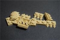 Lego 15208 Plate Modified 1x2 with 3 Teeth Claws Pack of 12 Brand New