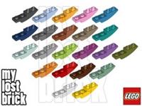LEGO - Part 13547 - Slopes Curved 4x1 Inverted + NEW + SELECT COLOUR / QUANTITY