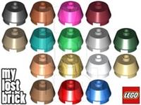 LEGO - Part 98100 - Cone 2x2 Truncated (SINGLE) + NEW + SELECT COLOUR / QUANTITY