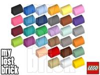 LEGO - Part 37352 - Slopes Curved 1x2x1 + NEW + SELECT COLOUR / QUANTITY