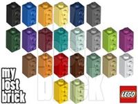 LEGO - Part 32952 - Bricks 1x1x1(2/3) with Studs on Side + NEW + SELECT COLOUR
