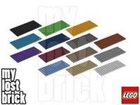 LEGO - Part 3456 - Plates 6x14 (SINGLE) + NEW + SELECT COLOUR / QUANTITY