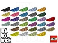 LEGO - Part 22888 - Half Round Plate 4x8 (SINGLE) +NEW +SELECT COLOUR / QUANTITY