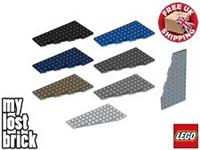 LEGO - Part 30355 - Wedge Plate / Wing Left 6x12 + NEW +SELECT COLOUR / QUANTITY