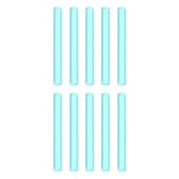 LEGO 10 x Lightsaber Blade / Wand 4L 30374 21462 Bar Light Trans-Blue - New