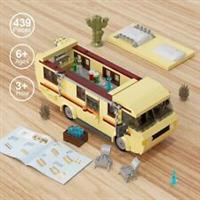 Building Blocks Bricks Set Van Motorhome Rv Car Model Kit Toys Kids Gift