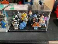 Building Block Display Case For Lego Minifigures Fits 20+ Figs!