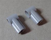 LEGO TECHNIC 6296859 - 32013 Axle & Pin Connector Angled Medium Stone Grey x2**