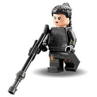 LEGO Star Wars Fennec Shand With Hair Minifigure with Blaster From 75326 - New