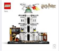 LEGO Harry Potter 76444 Diagon Alley - Book 3 of 5 - Complete and BRAND NEW