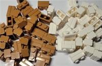 LEGO 98283 Brick 1 x 2 with Masonry Profile Select Colours Pack of 25 Brand New
